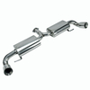 For 04-11 Mazda RX-8 Dual Path Bolt-On Stainless 3.5" Tip Catback Exhaust System 