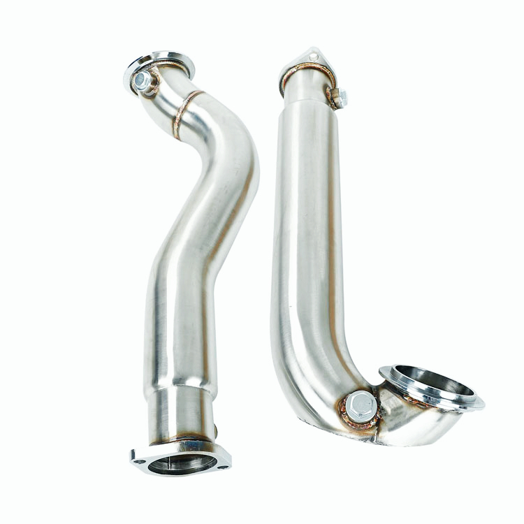 3" Exhaust Downpipes For BMW N54 E60 535i 535xi 3.0L 2008-2010 Stainless Steel Down Pipes