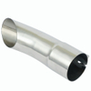 9in Long Bolt on Turn Down Exhaust Pipe Tip Angle Cut SS 2.5" Inlet 2.5" Outlet